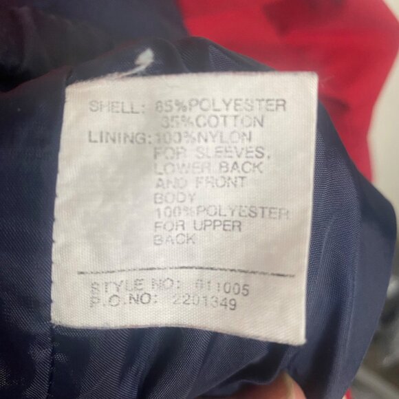 Pacific Trail Hooded Jacket‎ Mens XL Red & Navy Outwear Zip Up Outdoors - Picture 9 of 15